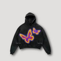 Zwart - Butterflies