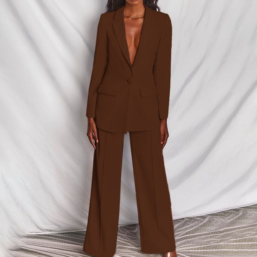 Lieke | Dames Set | Blazer met Pantalon | Casual Chic