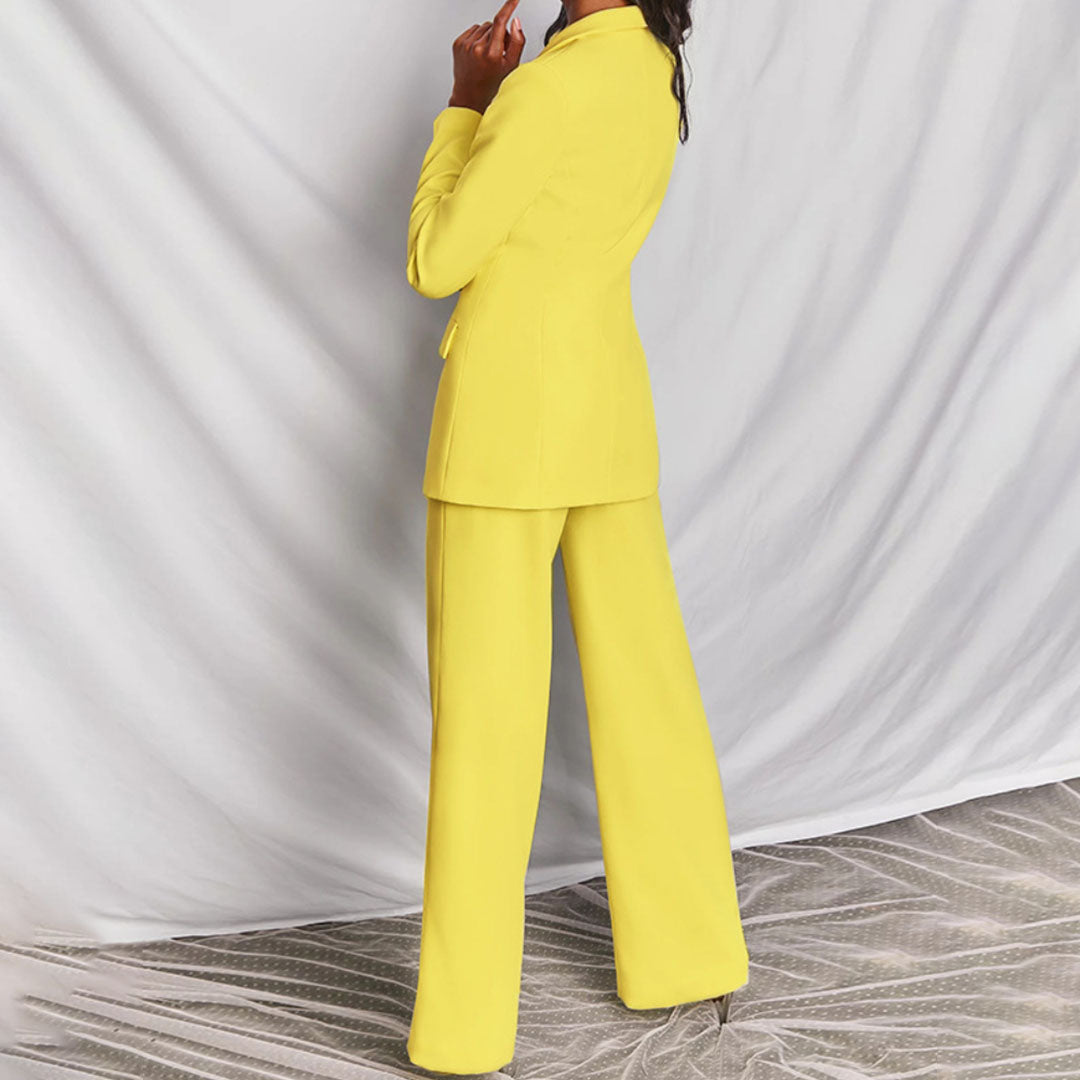 Lieke | Dames Set | Blazer met Pantalon | Casual Chic