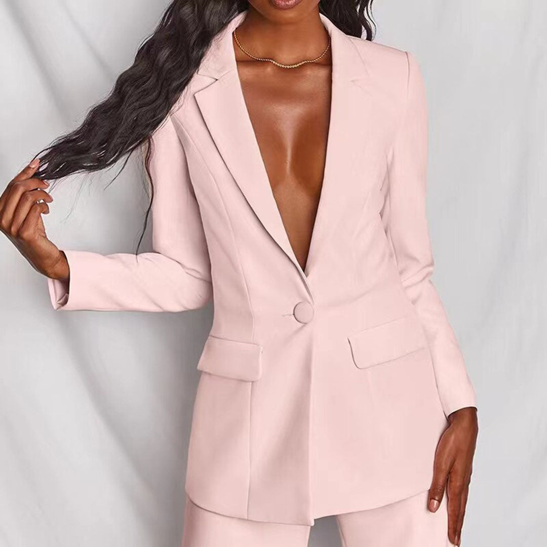 Lieke | Dames Set | Blazer met Pantalon | Casual Chic
