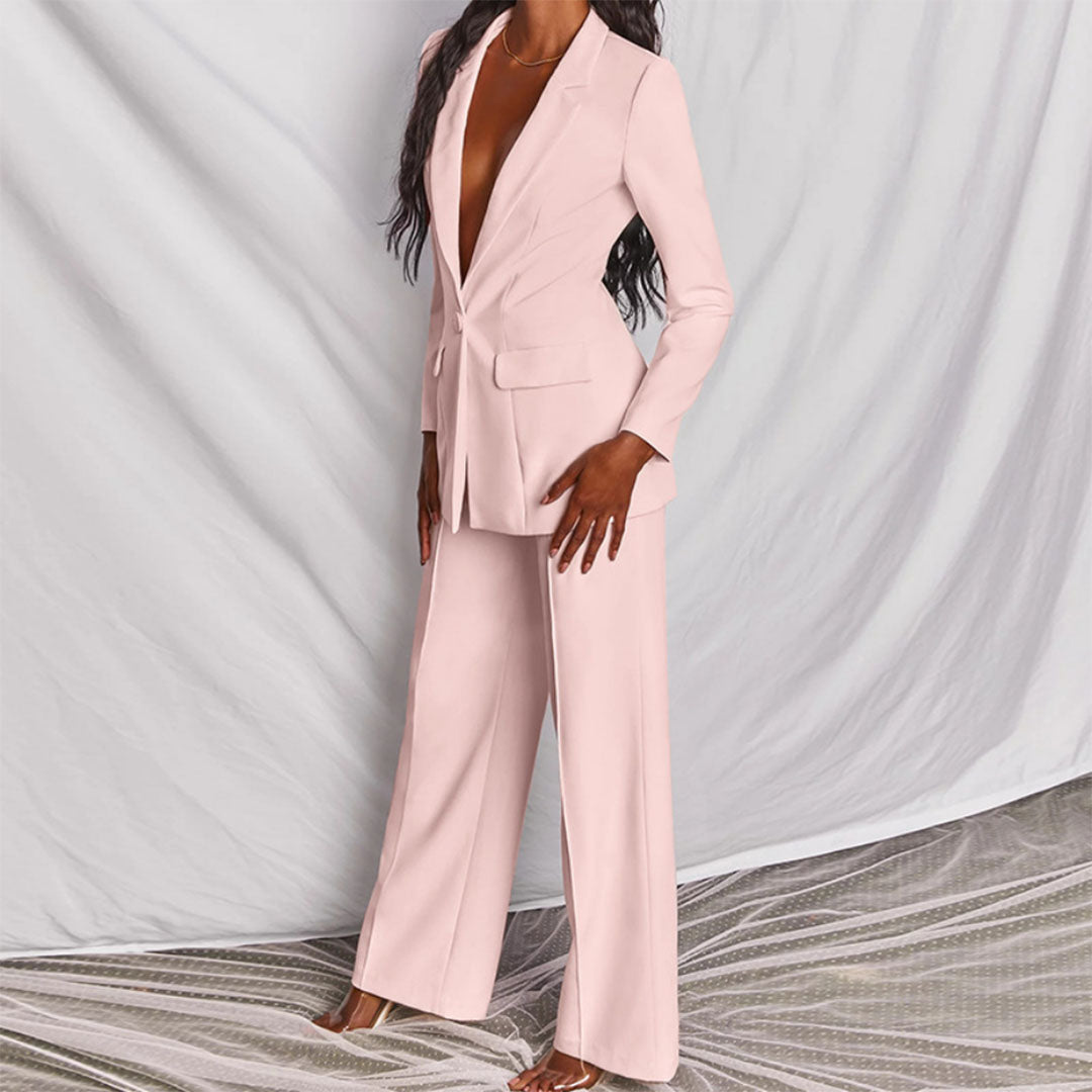 Lieke | Dames Set | Blazer met Pantalon | Casual Chic