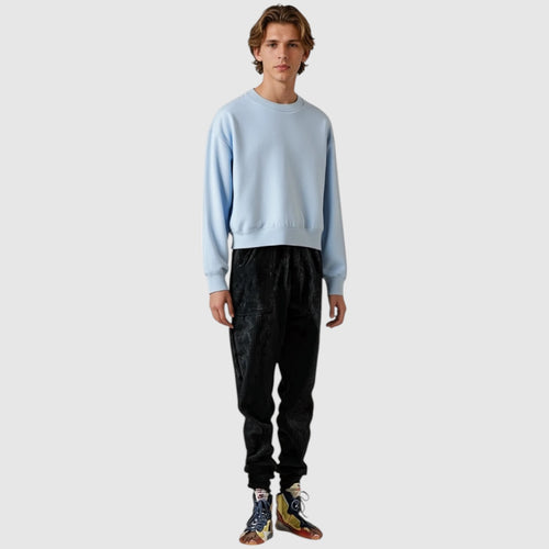 Stijn | Heren Corduroy Broek | Wijde Losse Jogger voor Dagelijks Comfort