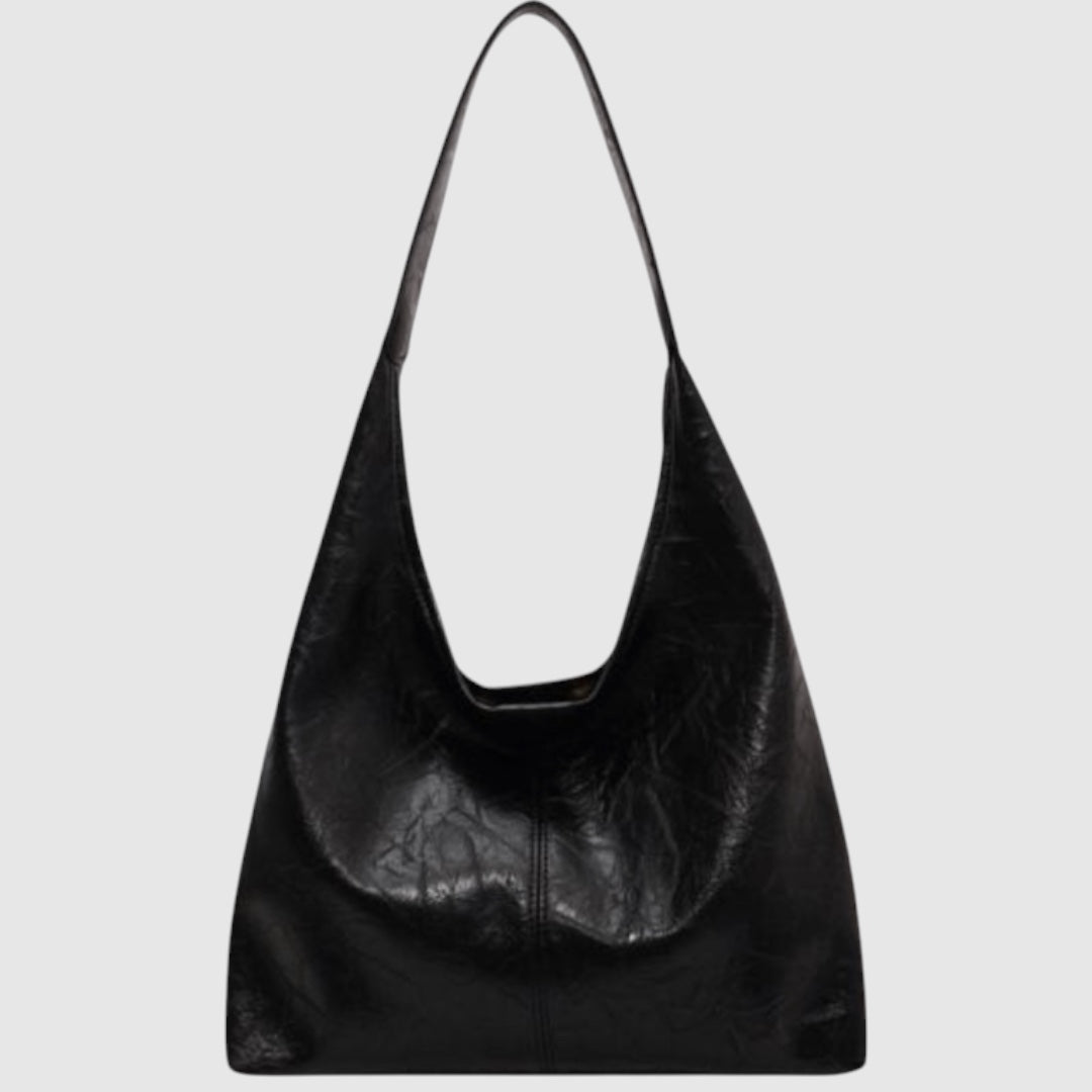 Ilse | Dames Leren Schoudertas | Vintage Minimalistisch Design