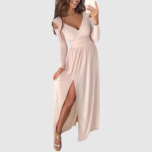 Isabel | Damesjurk | Maxi met Slim-Fit Mouwen