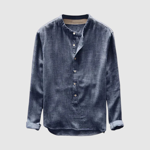 Jeremy | Heren Linnen Overhemd | Slim-Fit Ademend