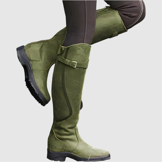 Milou | Dames Laarzen Waterdicht | Over-Knee Met Antislip