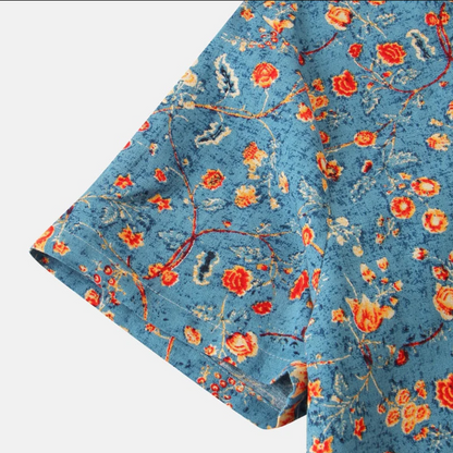 Casper | Heren Hawaiian Overhemd met Korte Mouwen