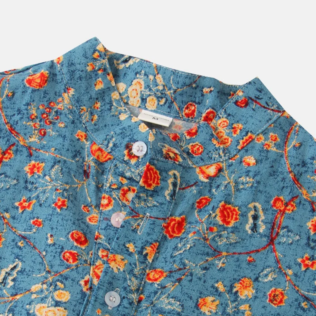 Casper | Heren Hawaiian Overhemd met Korte Mouwen