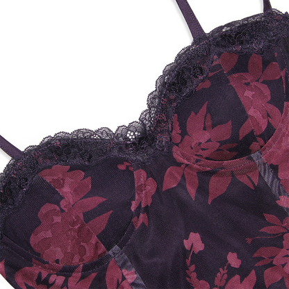 Sterre | Dames Bloemen Print Jurk | Maxi met Spaghettibandjes
