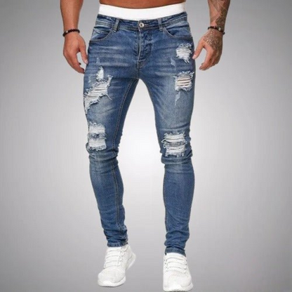 Dion | Heren Ripped Jeans | Slim Fit