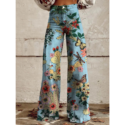 Tessa | Kleurrijke broek met Uniek Patroon
