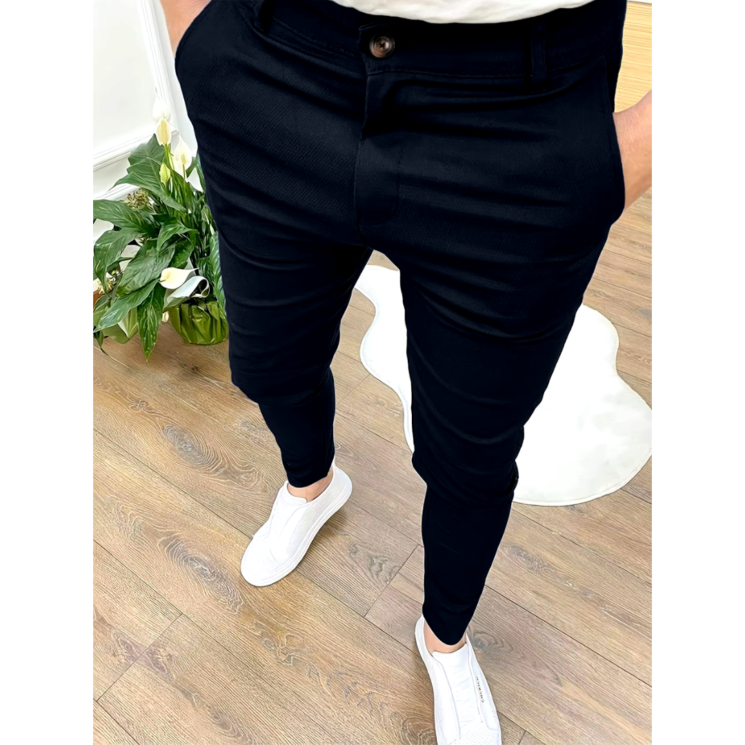 Ronald | Heren Broek | Business Slim-Fit Stretch