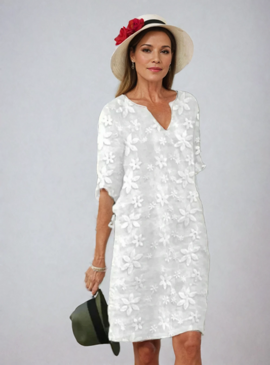 Jet | Dames Jurk | Midi met bloemenprint
