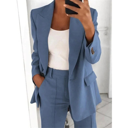 Elena | Tweedelig Damespak met Blazer