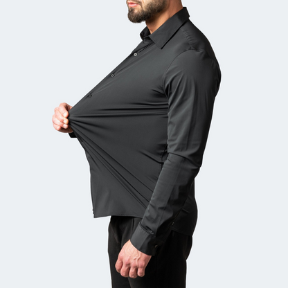 Robert | Heren Overhemd | Kreukherstellend stretchshirt