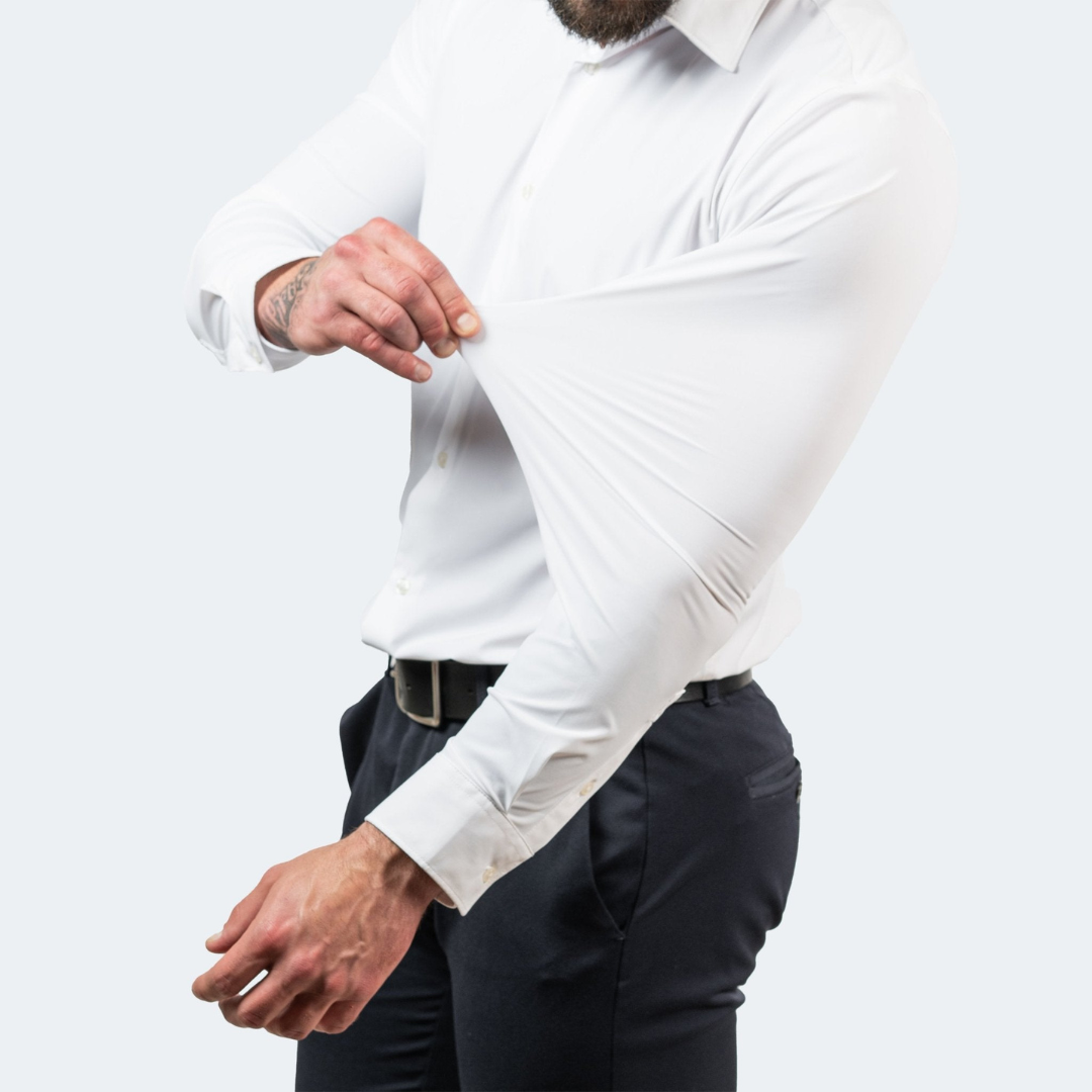 Robert | Heren Overhemd | Kreukherstellend stretchshirt
