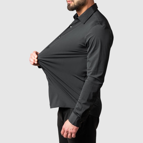 Robert | Heren Overhemd | Kreukherstellend stretchshirt