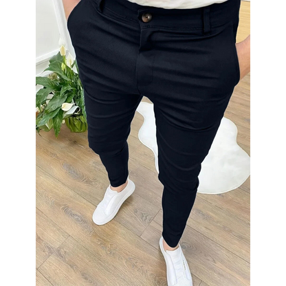Ronald | Heren Broek | Business Slim-Fit Stretch