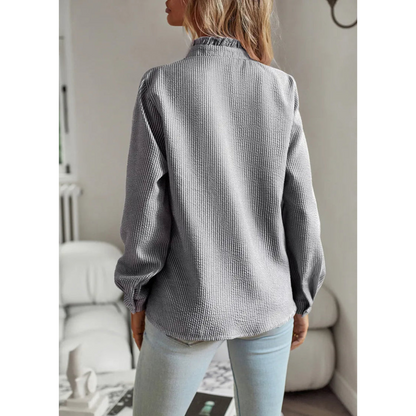 Zoë | Dames Overhemd Gestreept | Hoge Kwaliteit Blouse