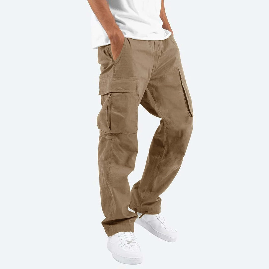 Sven | Heren Cargo Broek met Zijzakken | Comfortabele Pasvorm