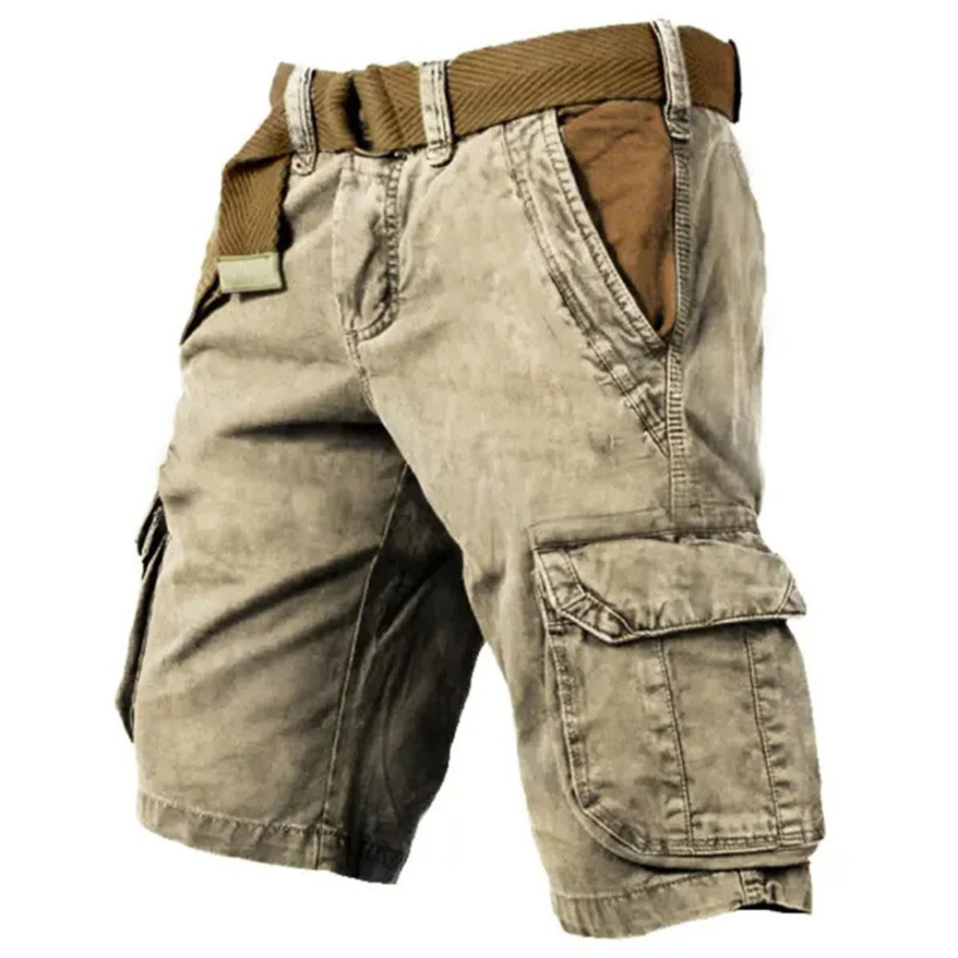 Erwin | Heren Broek | Korte Cargo met Zijzakken