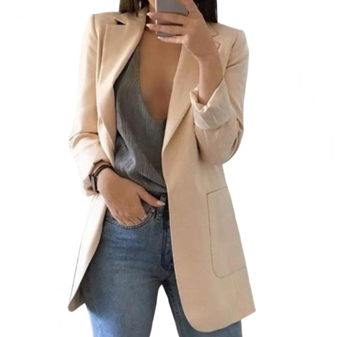 Julia | Dames Blazer | Lichte Stof voor Comfort