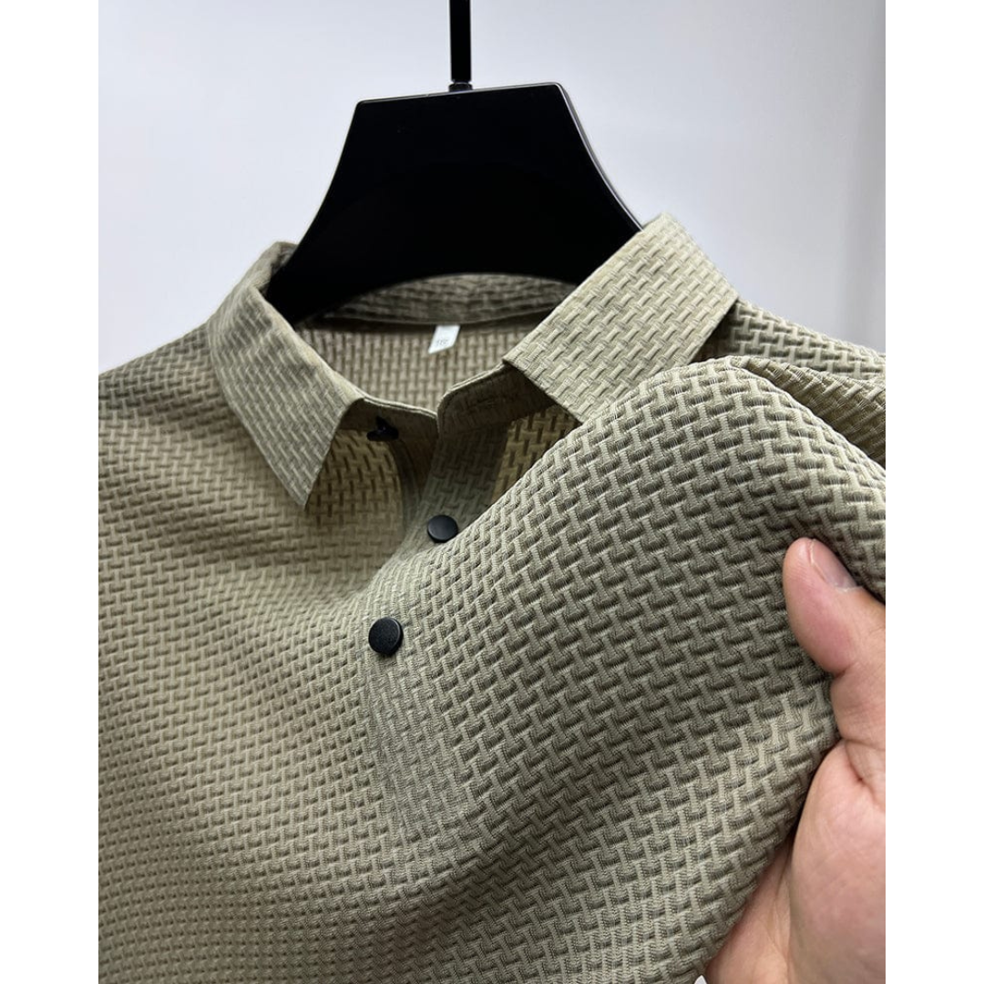 Jelle | Heren Poloshirt | Stretch Slim Fit