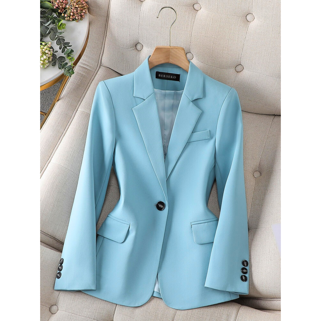 Bibi | Dames Blazer | Enkelrijig Getailleerd Model