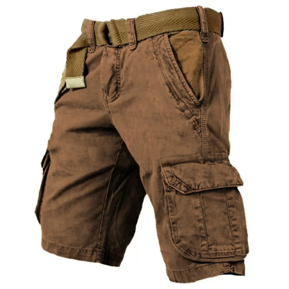 Erwin | Heren Broek | Korte Cargo met Zijzakken