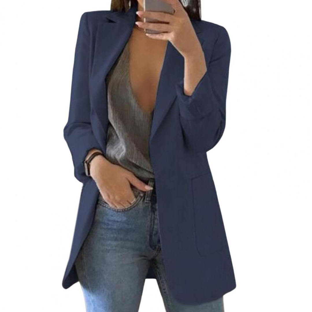 Julia | Dames Blazer | Lichte Stof voor Comfort
