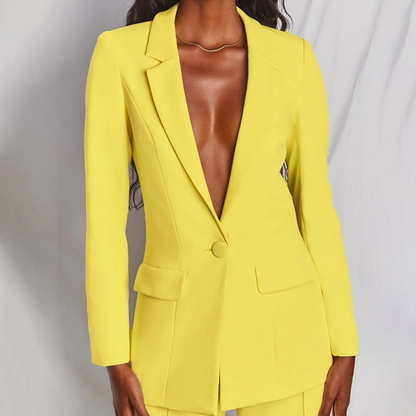 Lieke | Dames Set | Blazer met Pantalon | Casual Chic