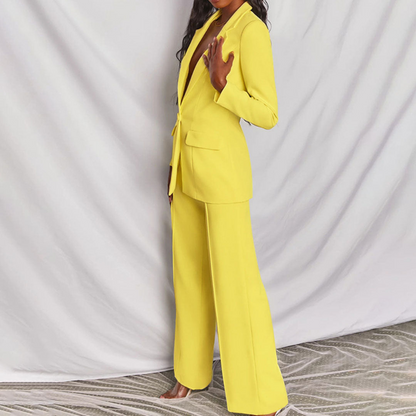 Lieke | Dames Set | Blazer met Pantalon | Casual Chic