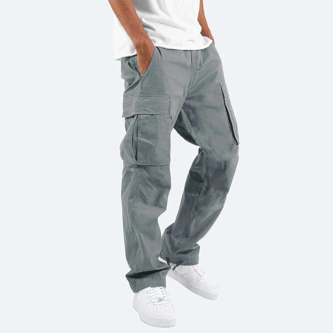 Sven | Heren Cargo Broek met Zijzakken | Comfortabele Pasvorm