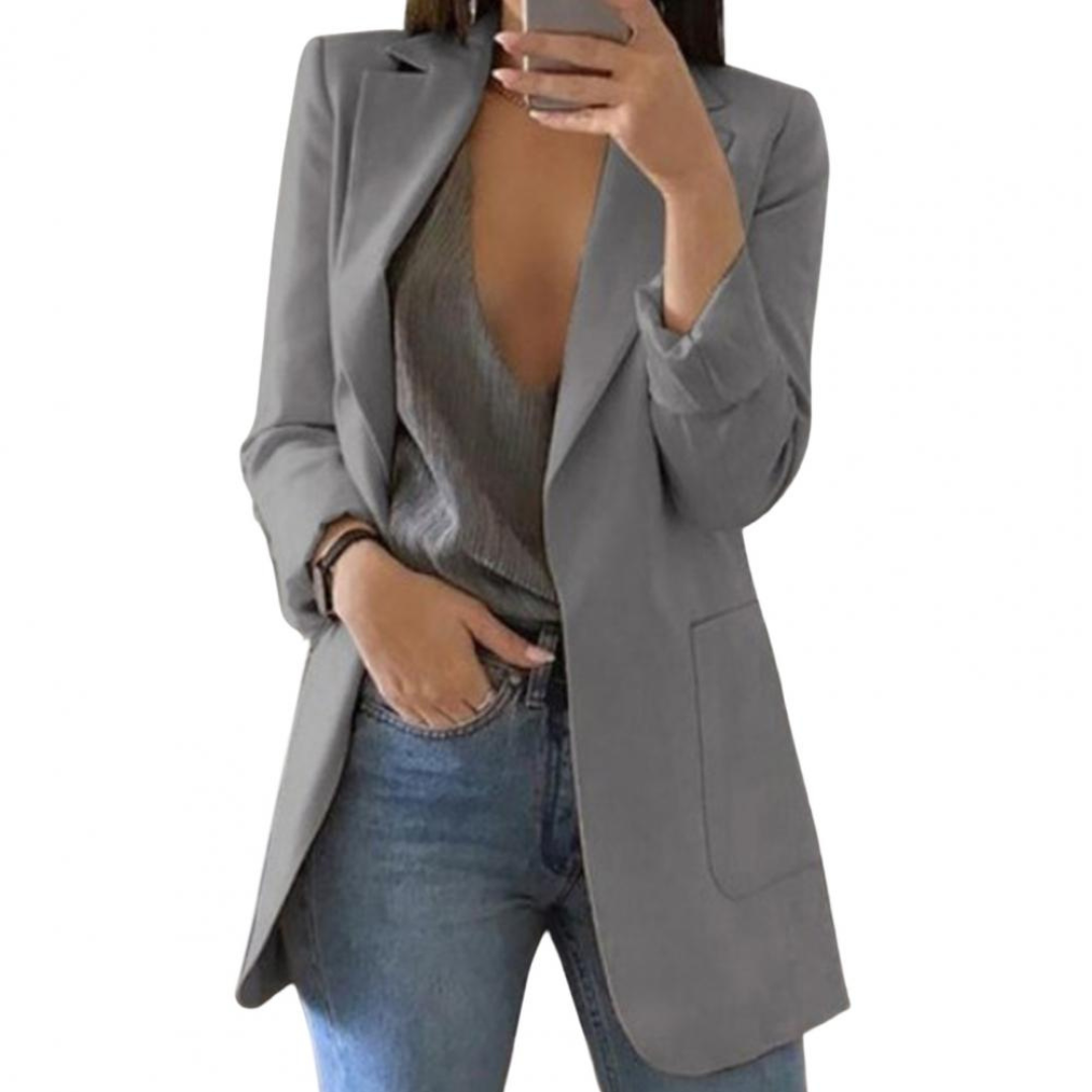 Julia | Dames Blazer | Lichte Stof voor Comfort
