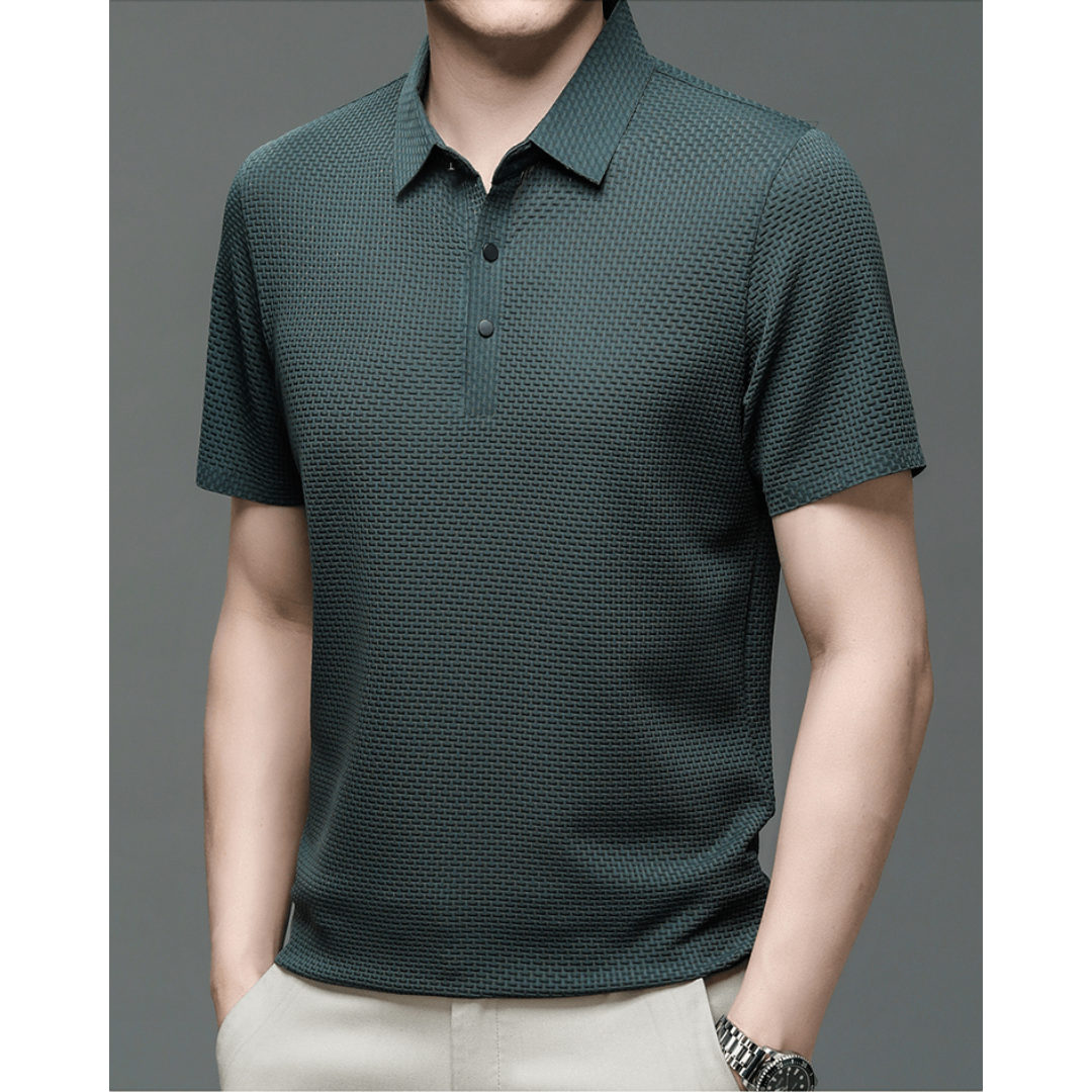 Jelle | Heren Poloshirt | Stretch Slim Fit