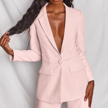 Lieke | Dames Set | Blazer met Pantalon | Casual Chic