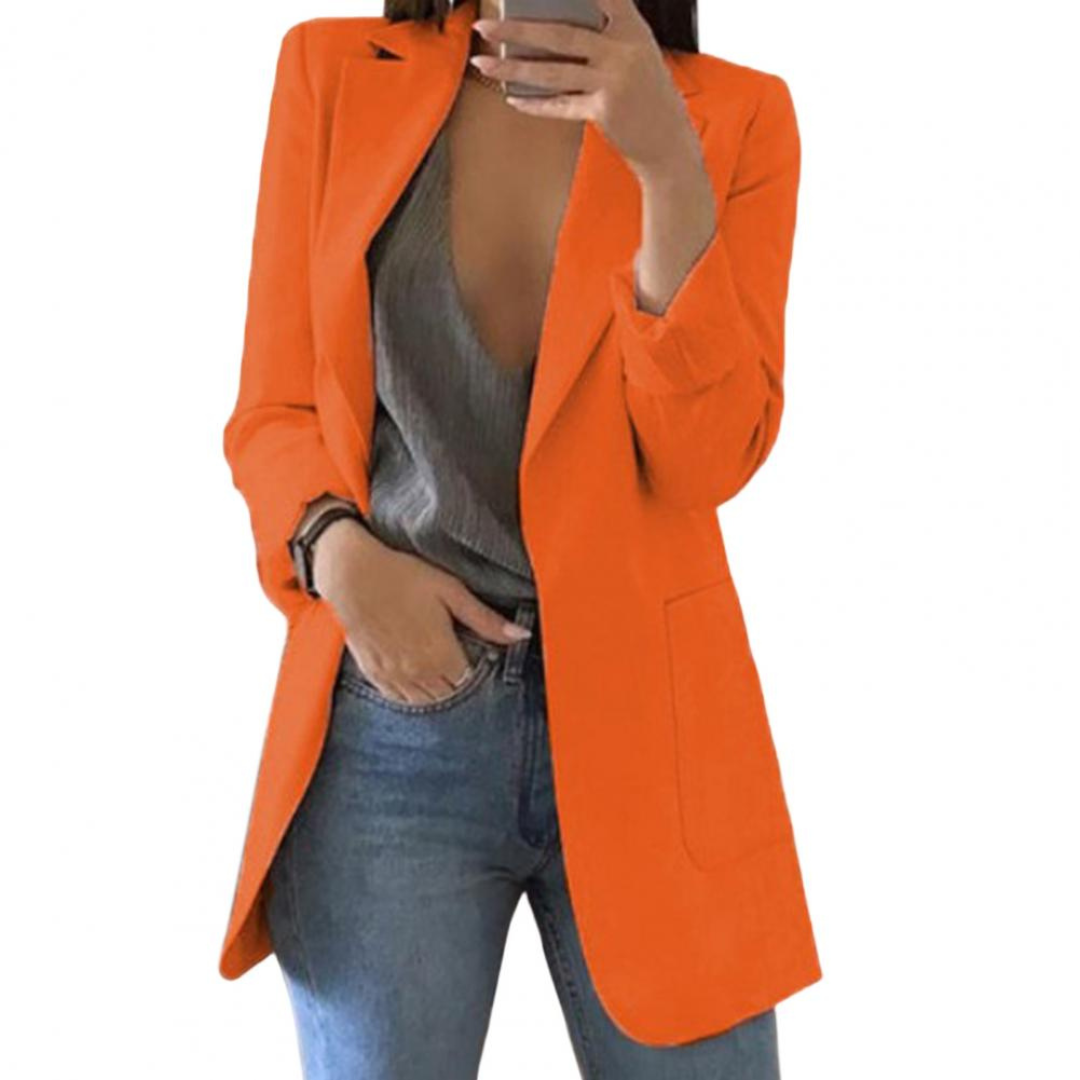 Julia | Dames Blazer | Lichte Stof voor Comfort