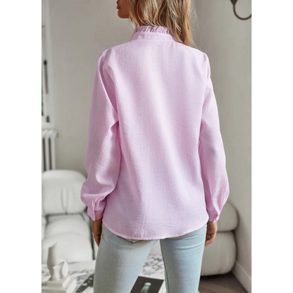 Zoë | Dames Overhemd Gestreept | Hoge Kwaliteit Blouse