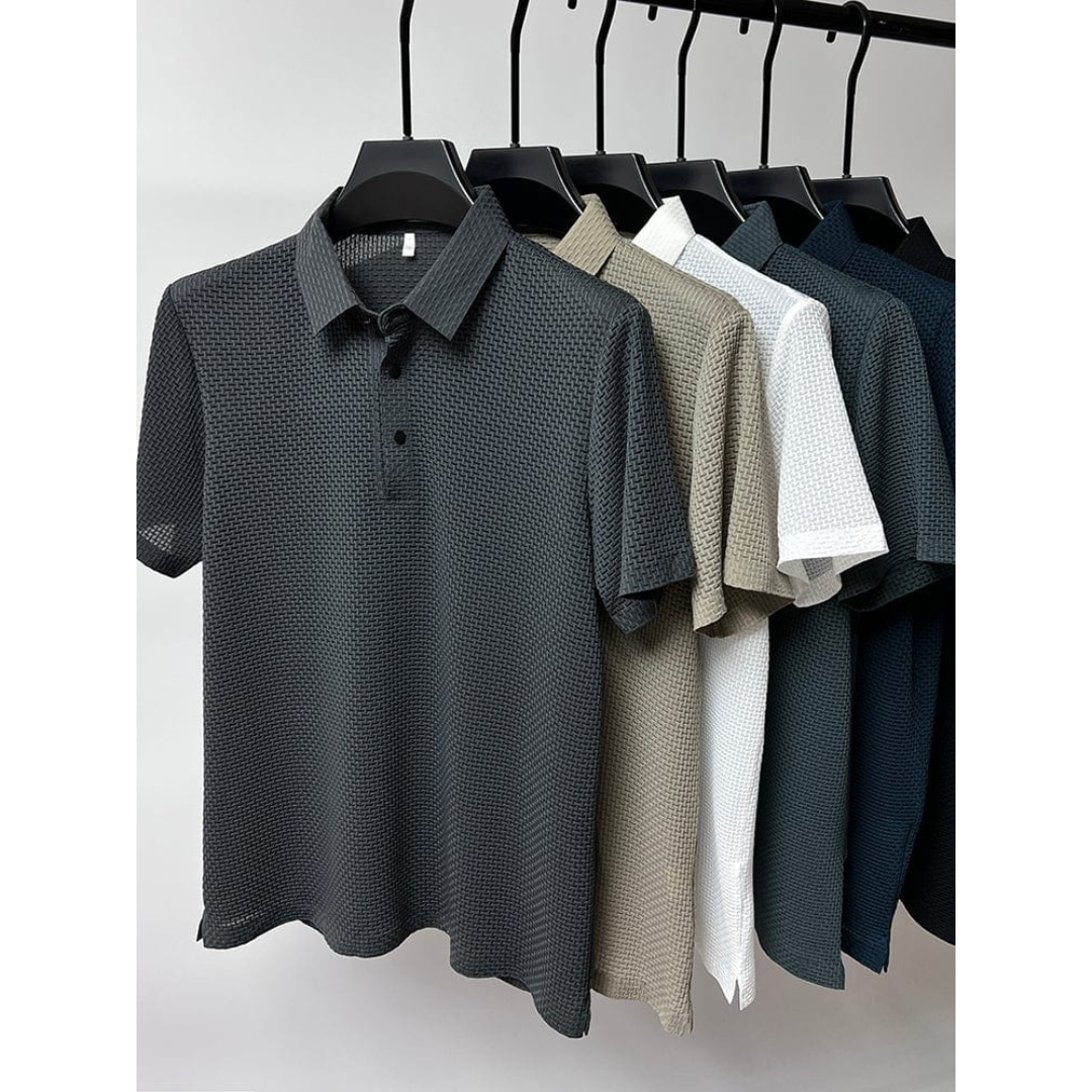 Jelle | Heren Poloshirt | Stretch Slim Fit