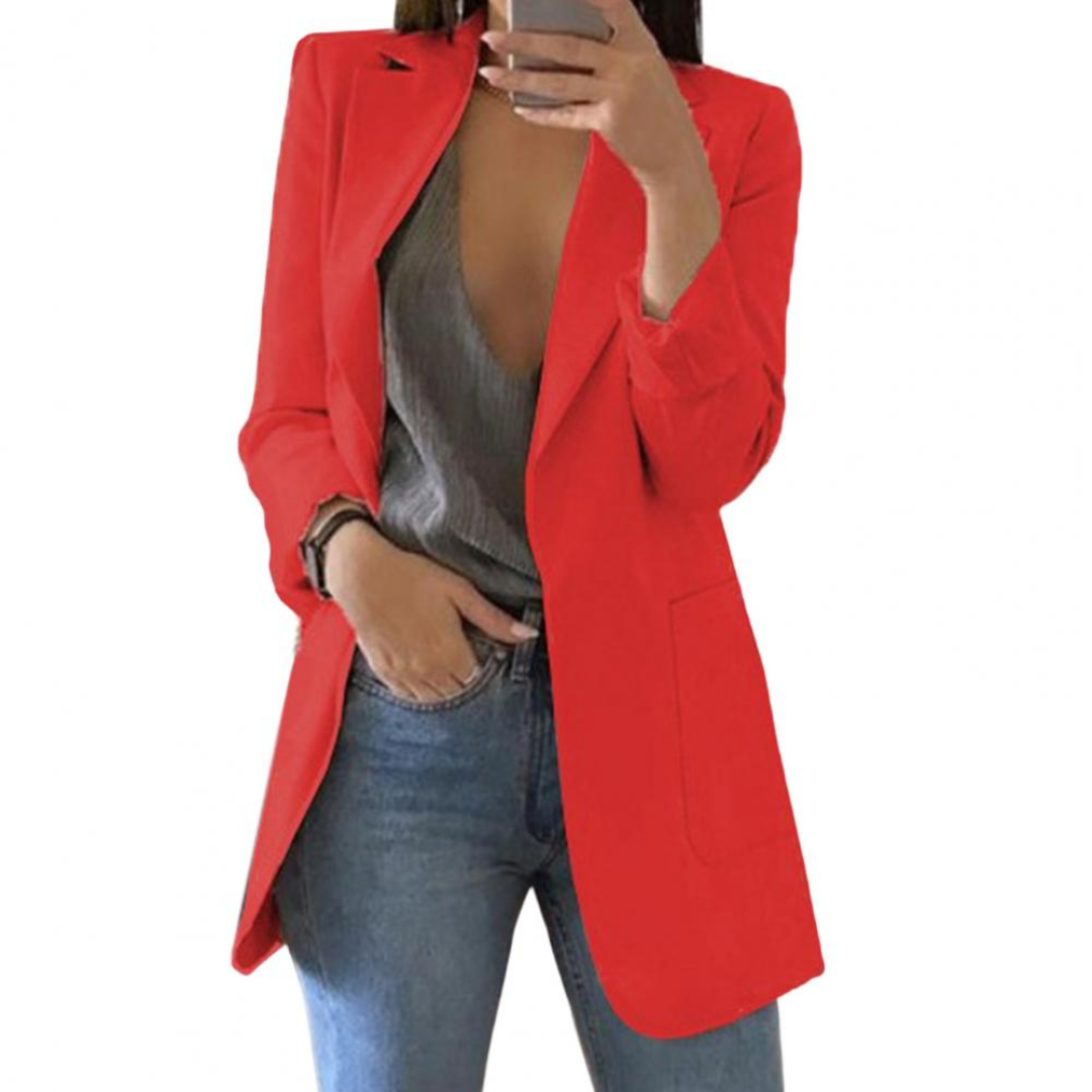 Julia | Dames Blazer | Lichte Stof voor Comfort