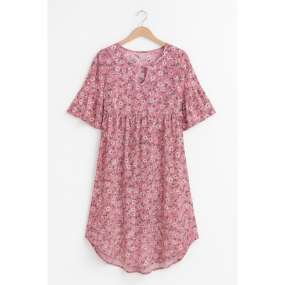 Tamara | Dames Zomer Jurk | Midi met Bloemenprint