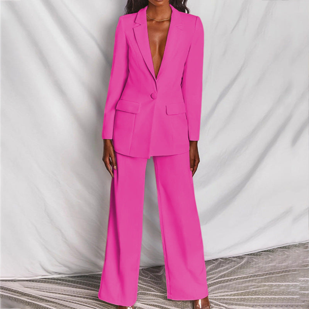 Lieke | Dames Set | Blazer met Pantalon | Casual Chic