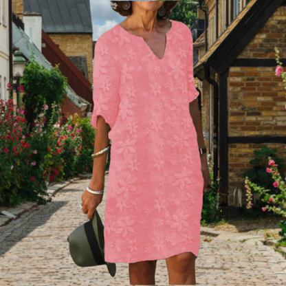 Jet | Dames Jurk | Midi met bloemenprint