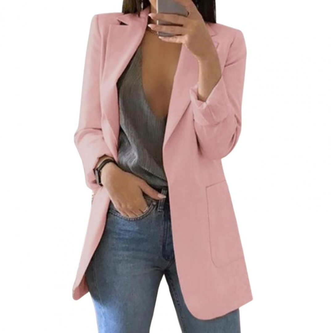 Julia | Dames Blazer | Lichte Stof voor Comfort