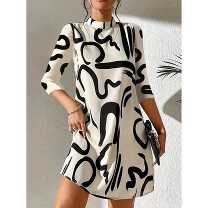Sophie | Dames Jurk | Mini met patroon