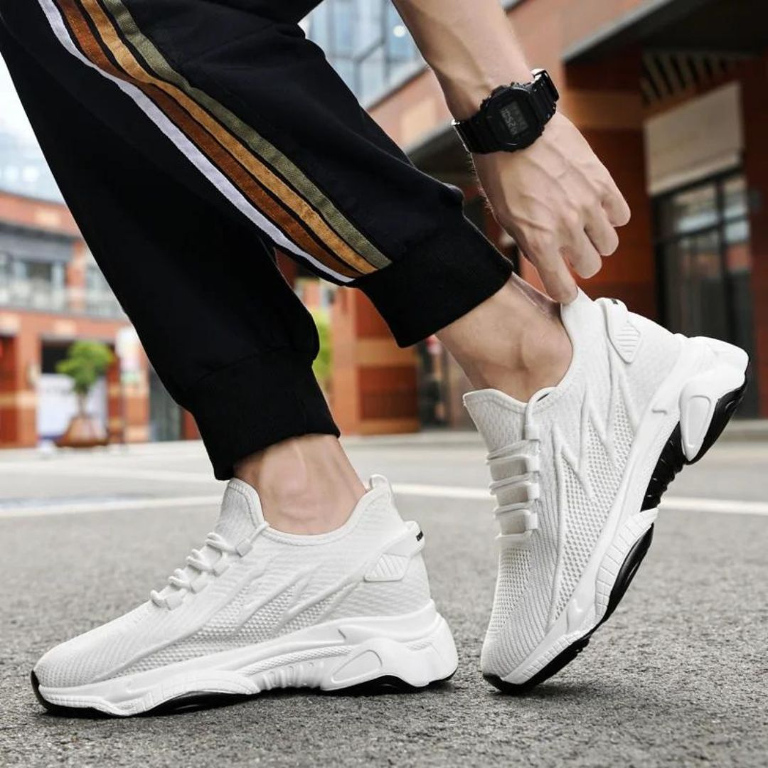 Herensportschoenen met Hoogteverbetering | Ademend en lichtgewicht