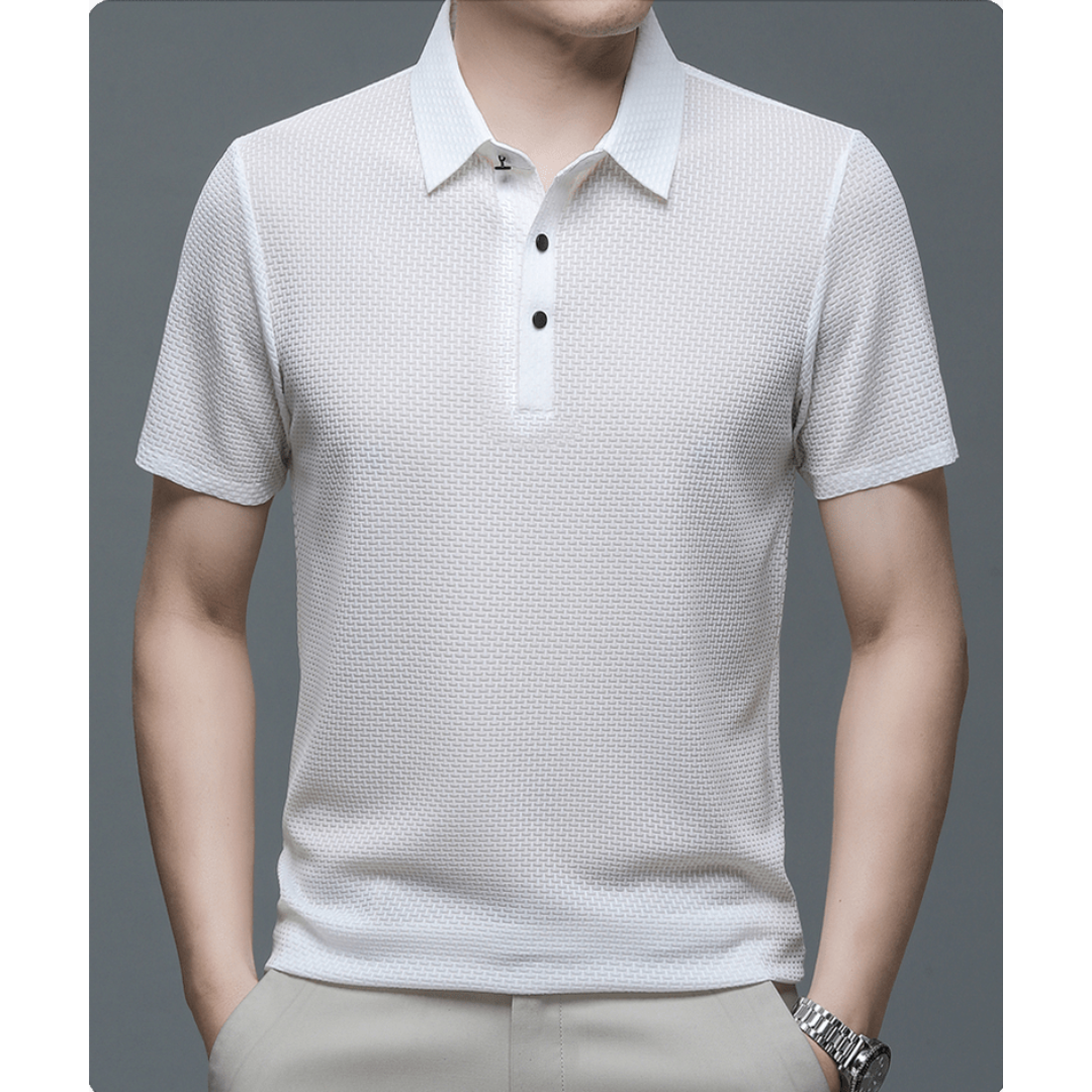 Jelle | Heren Poloshirt | Stretch Slim Fit