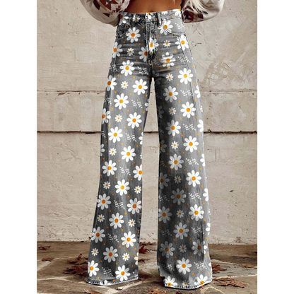 Tessa | Kleurrijke broek met Uniek Patroon