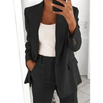 Elena | Tweedelig Damespak met Blazer